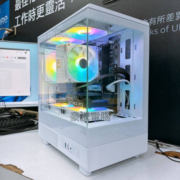 圖片 萌兔1號 AMD R5 7500F MPK 獨顯 RTX3060 12G 遊戲機 鏡之小島 電競主機