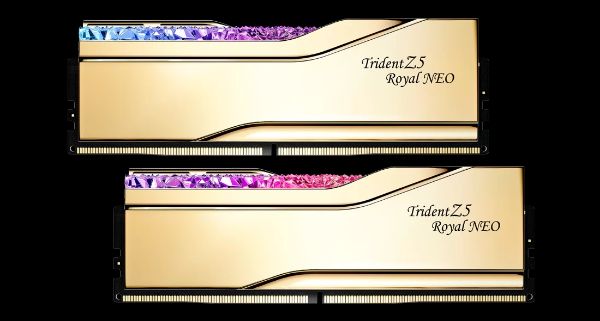 圖片 芝奇 皇家戟RGB 32GB(雙通16GB*2)D5-6000/CL28金(F5-6000J2836G16GX2-TR5NG)EXPO