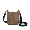 圖片 HERMES 愛馬仕 新款Evelyne 16 Amazone bag (大象灰/金釦)