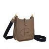 圖片 HERMES 愛馬仕 新款Evelyne 16 Amazone bag (大象灰/金釦)
