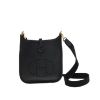圖片 HERMES 愛馬仕 新款Evelyne 16 Amazone bag (黑色/金釦)
