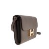 圖片 HERMES 愛馬仕 經典Constance To Go 牛皮長夾/斜背金釦兩用包 (大象灰)