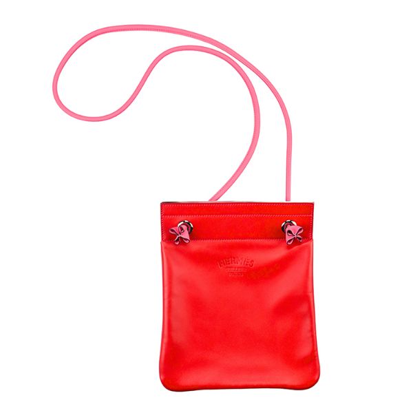 圖片 HERMES愛馬仕 經典皮革Aline mini grooming bag (紅色)