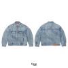 Supreme S Logo Denim Trucker Jacket Teal
