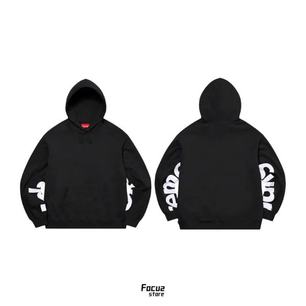 Supreme Cropped Panels Hooded Sweatshirt