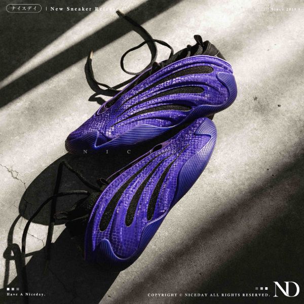NICEDAY 代購 Adidas Harden Volume 9 愛迪達 哈登 籃球鞋 實戰 紫色 蛇紋 蛇年 JS0644