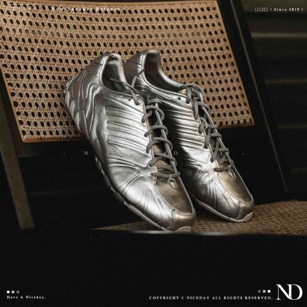 NICEDAY 代購 Adidas Ghost Sprint Silver Metallic 銀色 金屬 金銀 銀 復古 薄底 JQ6439