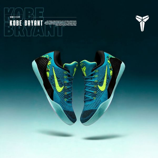 NICEDAY 代購 Nike Kobe 9 Elite Perspective 科比 老大 藍綠 綠藍 籃球鞋 實戰 籃球鞋 IO3673-400