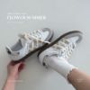 NICEDAY 代購 Adidas Samba OG Flower 花 刺繡 花卉 清新 日系 白色 HQ5155