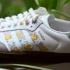 NICEDAY 代購 Adidas Samba OG Flower 花 刺繡 花卉 清新 日系 白色 HQ5155