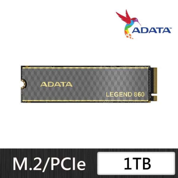 圖片 威剛 ADATA LEGEND 860 1TB/Gen4/讀6000/寫4000(單面設計)【五年保】