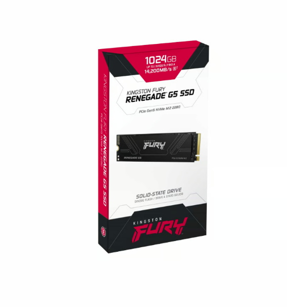 圖片 金士頓 FURY Renegade G5 1TB/讀14200/寫11000/TLC/DRAM快取【五年保】