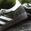 NICEDAY 現貨 ADIDAS HANDBALL SPEZIAL 復古 橄欖綠 灰綠 編織 鞋帶 男女鞋 KI5940