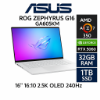 圖片 ⭐️ASUS ROG Zephyrus G16 GA605KM-0022H350H-NBLO 鉑月銀 華碩西風之神輕薄電競AI筆電/Ryzen AI 7 350/RTX5060 8G/32GB LPDDR5X/1TB PCIe/16吋 16:10 2.5K OLED 240Hz/W11⭐️
