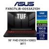 圖片 ASUS 華碩TUF Gaming F16 FX607VJB-0053A210H (Core 5 210H/16G/1TB PCIe/RTX 3050/16/W11)🎈送保護套/滑鼠墊/鍵盤膜🎈