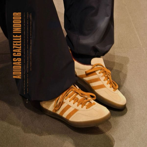 NICEDAY 代購 Adidas Gazelle Indoor 燕麥 南瓜 柑橘 橘色 摩卡 棕 復古 男女鞋 JH5412