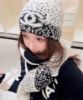 圖片 Chanel 25N 黑白❄️滑雪系列 冷帽 毛帽 針織帽