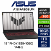 圖片 ASUS  華碩 TUF Gaming A18 18吋電競筆電灰色(Ryzen 7 260/16GB/GeForce RTX5060/1TB/WIN11/FA808UM-0031A260H)🎈送保護套/滑鼠墊/鍵盤膜🎈