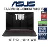 圖片 ASUS TUF Gaming A16 FA607NUG-0083A7445HS 鐵甲灰 華碩薄邊框軍規電競筆電/R7-7445HS/RTX4050 6G/16G DDR5/512G PCIe/16吋 FHD+ 165Hz/W11/含TUF電競滑鼠🎈送保護套/滑鼠墊/鍵盤膜🎈
