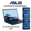 圖片 ⭐️ASUS ZenBook 14 OLED UX3405CA-0033B225H 紳士藍 華碩時尚纖薄AI觸控筆電/Ultra 5-225H/16GB LPDDR5X/1TB PCIe/14吋觸控 16:10 FHD+ OLED/W11/含原廠保護袋⭐️