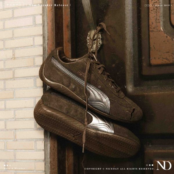 NICEDAY 現貨 Puma Speedcat Lux Chocolate 巧克力 泡泡 摩卡 咖啡 深棕 銀 復古 408198-01