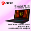 圖片 MSI Crosshair 17 HX AI D2XWGKG-007TW 微星超滿血高效電競筆電/Ultra 7-255HX/RTX5070 8G/32GB DDR5/1TB PCIe/17吋 QHD+ 240Hz/W11/RGB背光電競鍵盤🎈送保護套/滑鼠墊/鍵盤膜🎈