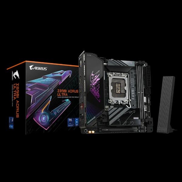 圖片 技嘉 Z890I AORUS ULTRA(Mini-ITX/LAN 2.5G+Wi-Fi 7+註冊五年)8+1+2相