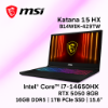 圖片 MSI 微星Katana 15 HX 15.6吋 AI電競筆電黑色(i7-14650HX/16GB/1TB/RTX5050-8G/WIN11/B14WEK-429TW)🎈送保護套/滑鼠墊/鍵盤膜🎈