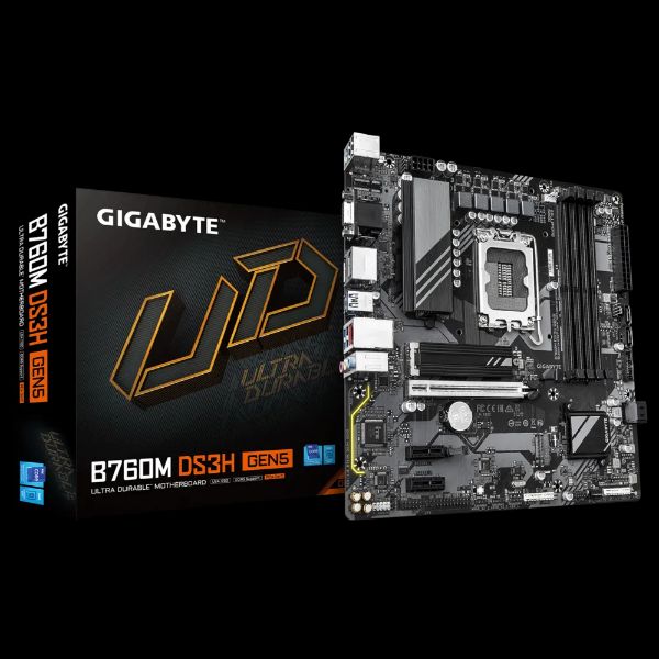 圖片 技嘉 B760M DS3H GEN5(一般文書/輕電競・Intel中階)