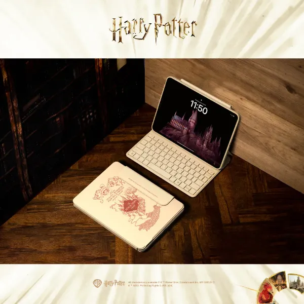 圖片 eiP 哈利波特 iPad鍵盤保護殼 劫盜地圖 (iPad Air7 11″ M3 2025款)