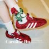 NICEDAY 代購 Caroline Hu x Adidas Samba OG 聯名 玫瑰 紅 酒紅 深紅 蛋糕 JP9281