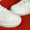 NICEDAY 代購 Nike Air Force 1 Gs 大童 3M 反光 夜光 白 藍白 海軍藍 白藍 女鞋 DD3227-100