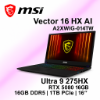 圖片 MSI Vector 16 HX AI A2XWIG-014TW 微星滿血版AI電競筆電/Ultra 9-275HX/RTX5080 16G/16GB DDR5/1TB PCIe/16吋 16:10 QHD+ 240Hz/W11/SS單鍵RGB背光電競鍵盤+Copilot Key🎈送保護套/滑鼠墊/鍵盤膜🎈