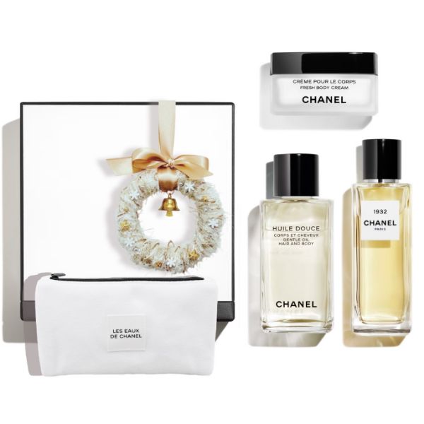 圖片 CHANEL 香奈兒香氛 LES EXCLUSIFS 1932 精品香氛化妝包禮盒 香水/身體油/身體乳- 精選聖誕禮盒/專櫃緞帶包裝