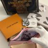 圖片 LOUIS VUITTON Charms 粉色零錢袋內裡兩折短夾