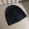 圖片 Chanel 26c 黑色刺繡銀線針織毛帽