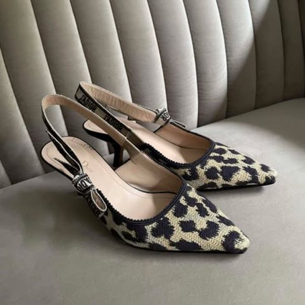 圖片 Dior 經典小貓跟豹紋跟鞋🐆