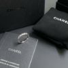 圖片 Chanel coco crush白金帶鑽戒指