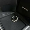 圖片 Chanel coco crush白金帶鑽戒指