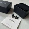 圖片 Chanel 25b 黑金愛心耳針