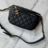 圖片 Chanel 黑金荔枝腰包