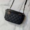 圖片 Chanel 黑金荔枝腰包