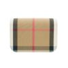 圖片 Burberry Madison 格紋帆布拚牛皮翻蓋斜背包(8084494-卡其)