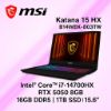 圖片 ⭐️MSI 微星Katana 15 HX 15.6吋 電競筆電黑色(i7-14700HX/16GB/1T/RTX5050-8G/WIN11/B14WEK-803TW)⭐️