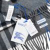 圖片 Burberry 喀什米爾流蘇羊毛格紋圍巾(多色任選)