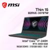 圖片 MSI 微星 Thin 15 B2RVE-3078TW (Intel Core 7 240H/16G/RTX4050/512G SSD/W11/FHD/144Hz/15.6)🎈送保護套/滑鼠墊/鍵盤膜🎈