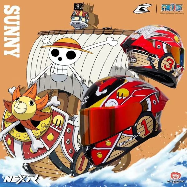 圖片 【台中硬了安全帽】BILMOLA NEX-R X 航海王 海賊王 千陽號 新品 含稅 台灣公司貨