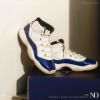 NICEDAY 現貨 Air Jordan 11 Retro Rare Air GS 皇家藍 米白 藍 復古 休閒鞋 大童 女鞋 IH2364-400