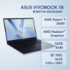 圖片 ⭐️ASUS Vivobook 18 M1807HA-0061B260H 午夜藍 華碩大視界玩勝強悍筆電/R7-260/16GB DDR5/1TB PCIe/18.4吋 16:10 FHD+/W11 ⭐️