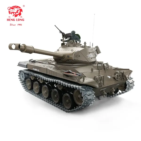 圖片 [酷飛] 恆龍遙控坦克軍事玩具戰車兒童超大電動遙越野車模紅外對戰模玩